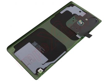 Tapa de batería Service Pack negra / gris "Mystic gray" para Samsung Galaxy Note 20 5G, SM-N981